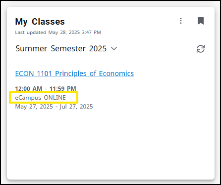 My Classes card eCampus.png